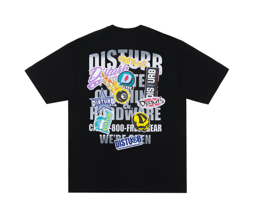 Fresh Gear Tee in Black