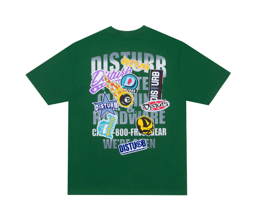 Fresh Gear Tee in Green