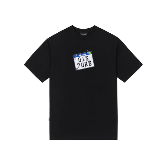 Grau T-Shirt in Black