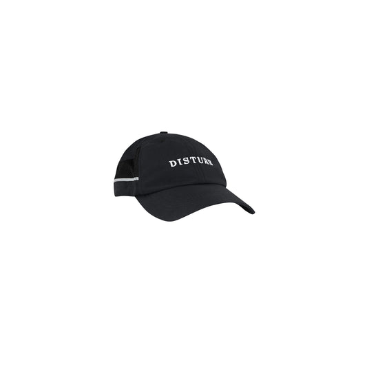 Grid Dad Hat in Black