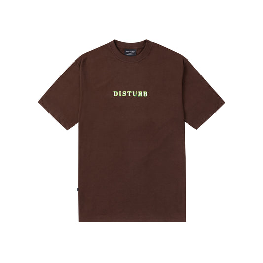 Heat Logo T-Shirt in Brown