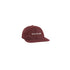 Logo Washed 6-Panel in Burgundy