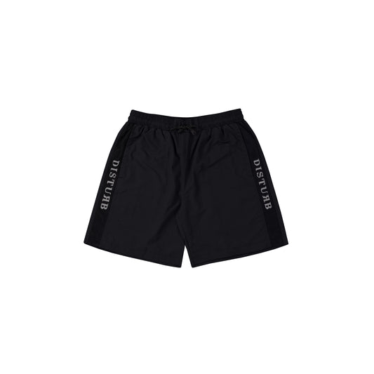 Mesh Nylon Shorts in Black
