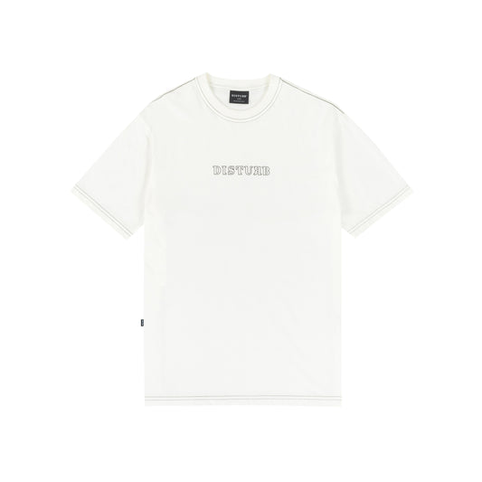 Outline Logo T-Shirt in Off-White