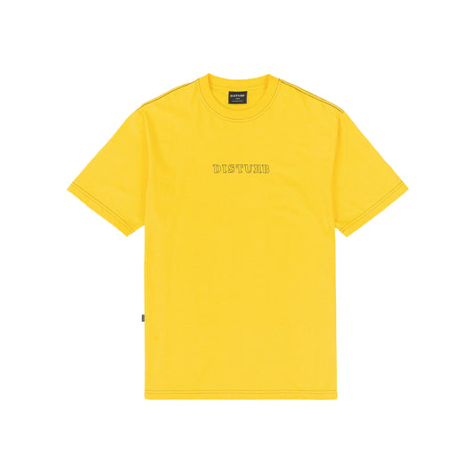 Outline Logo T-Shirt In Yellow