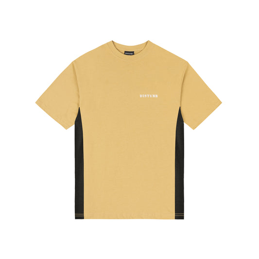 Panels T-Shirt in Beige