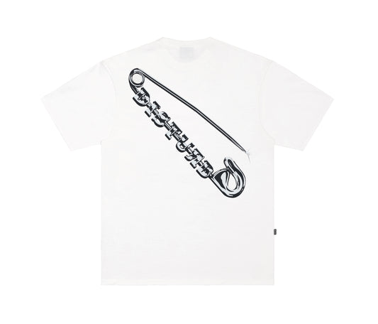 Safety Pin T-Shirt In Off-White