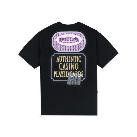 Played Cards T-Shirt In Black