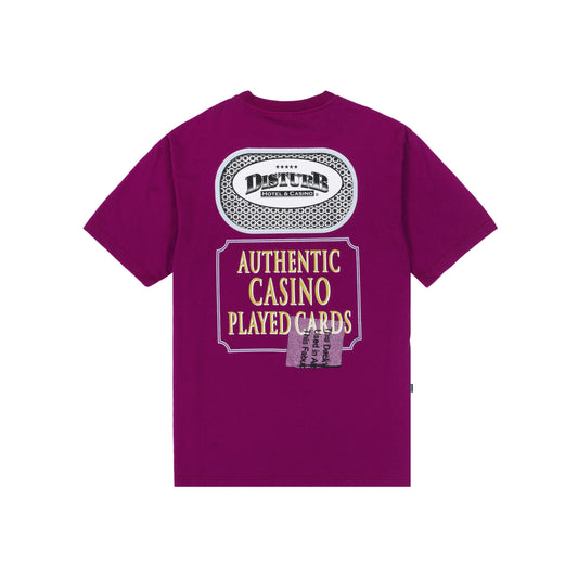 Played Cards T-Shirt In Purple