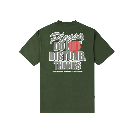 Please do Disturb T-Shirt in Green