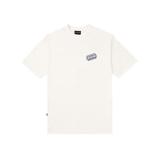 Razorblade T-Shirt in Off-White