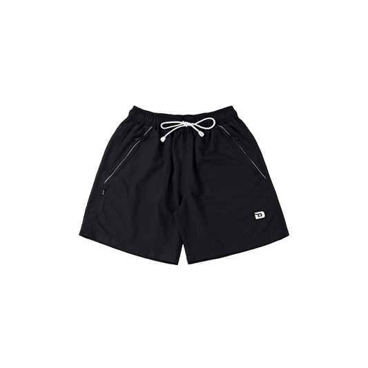 Runner Nylon Shorts in Black