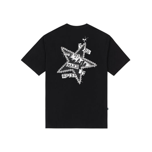 Shiny T-Shirt in Black