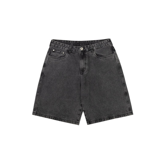 Shorts Jeans Pins Preto