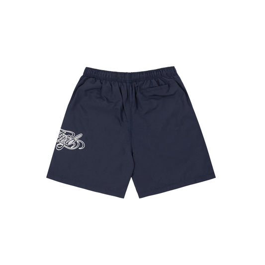 Shorts Script Azul
