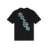 Snakeskin Tee in Black