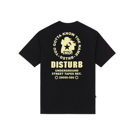 Street Tapes T-Shirt in Black