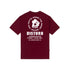 Street Tapes T-Shirt in Burgundy