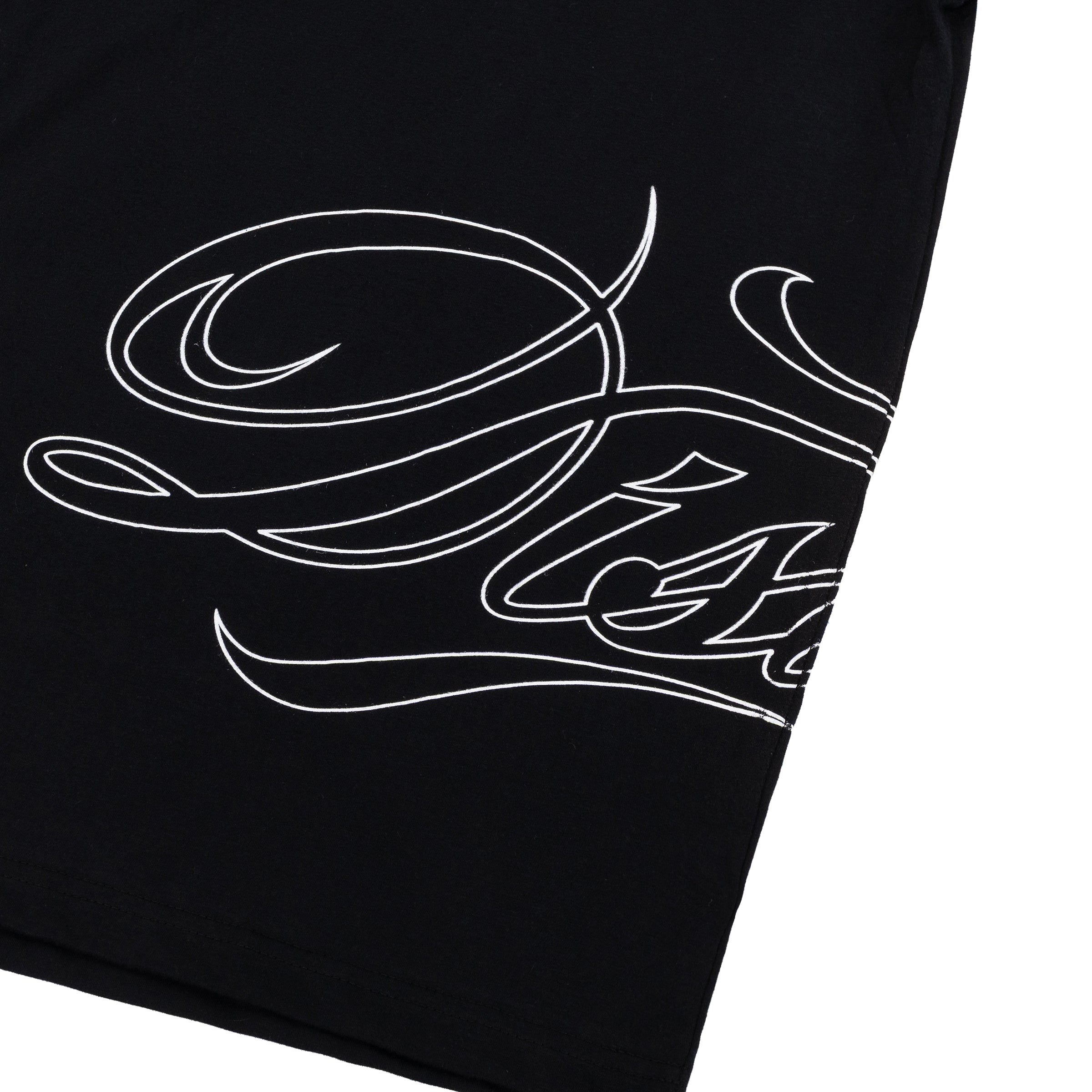 T-Shirt Script Preta – Disturb Industries