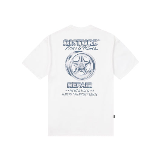 T-Shirt Tires&Rims Branco