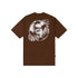 T-Shirt Built By Disturb Marrom
