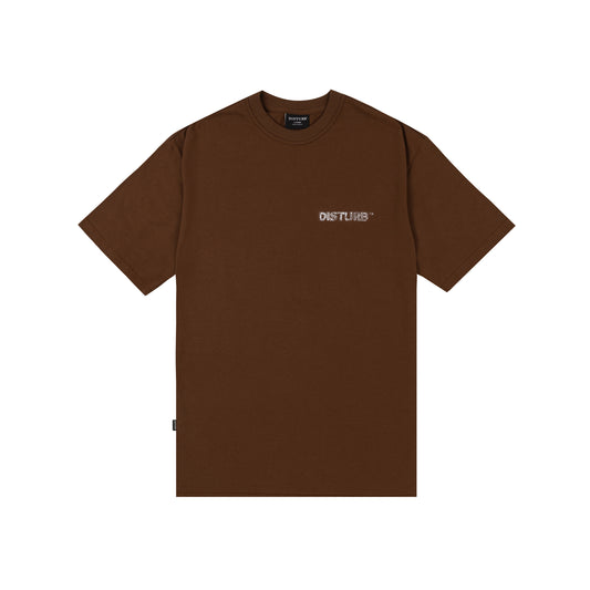 T-Shirt Built By Disturb Marrom