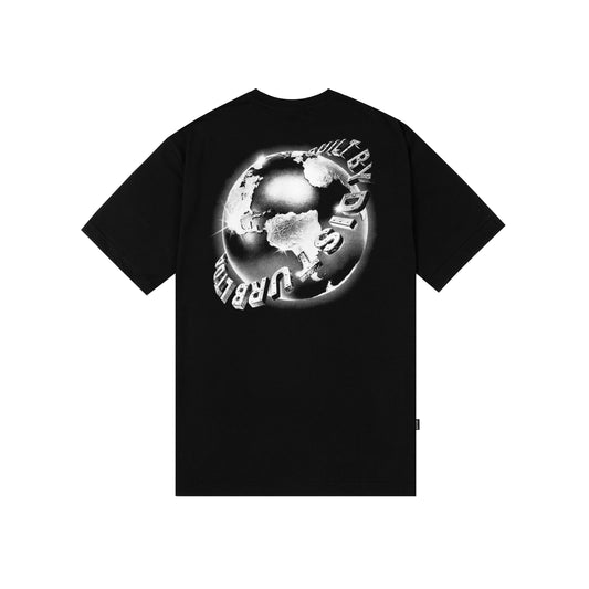 T-Shirt Built By Disturb Preta