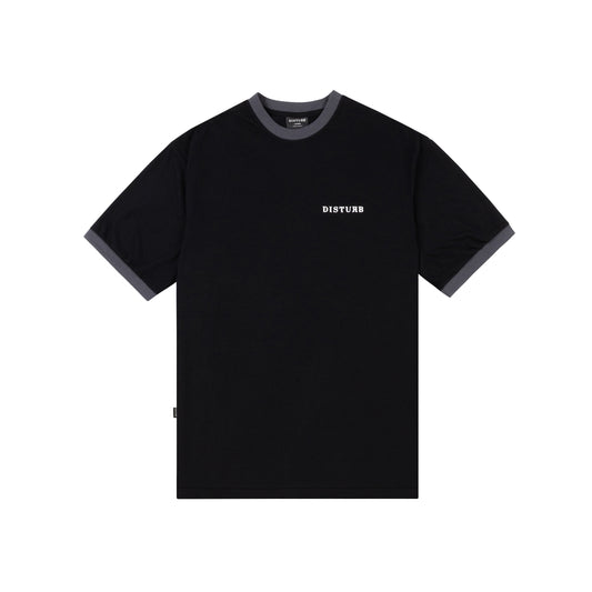 T-Shirt Ringer Preta