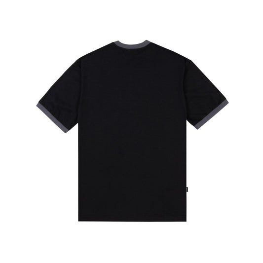 T-Shirt Ringer Preta
