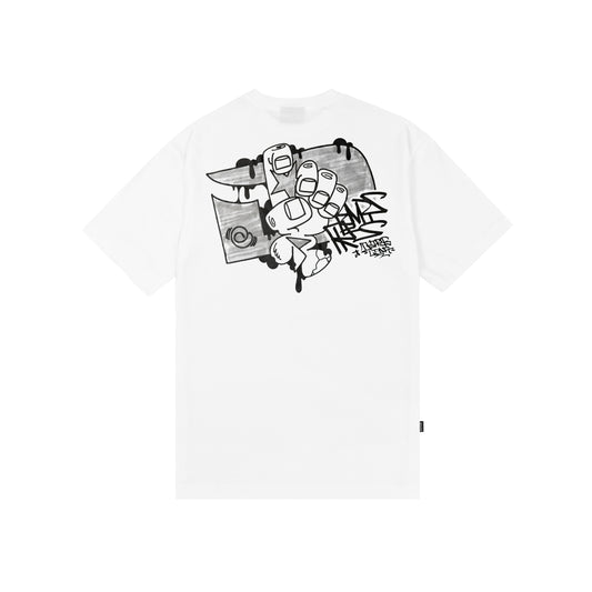 T-Shirt Star Thief Branca