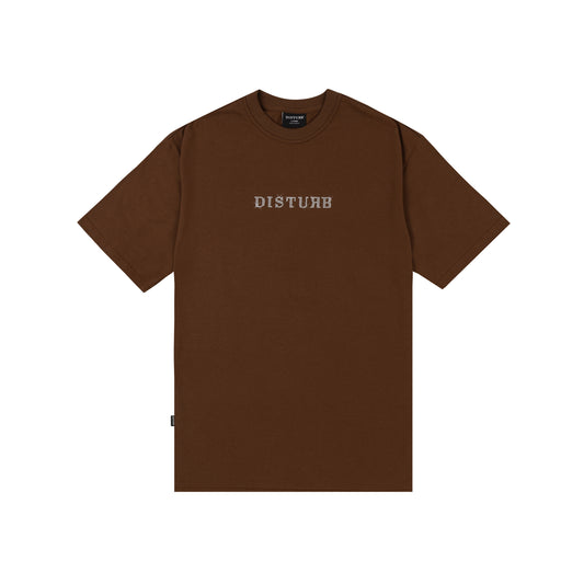 T-Shirt Studded Logo Marrom