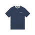 T-shirt Logo Shoulder Line Azul Marinho