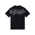 T-shirt Script Stencil Preta