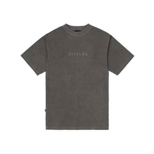 Washed Basic T-Shirt in Black