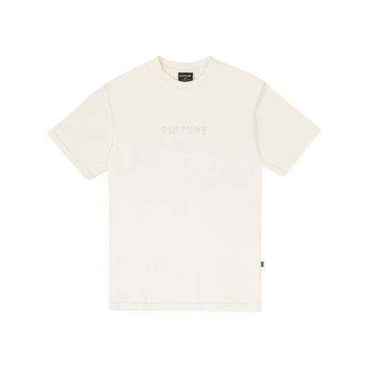 Washed Basic T-Shirt in Off-White