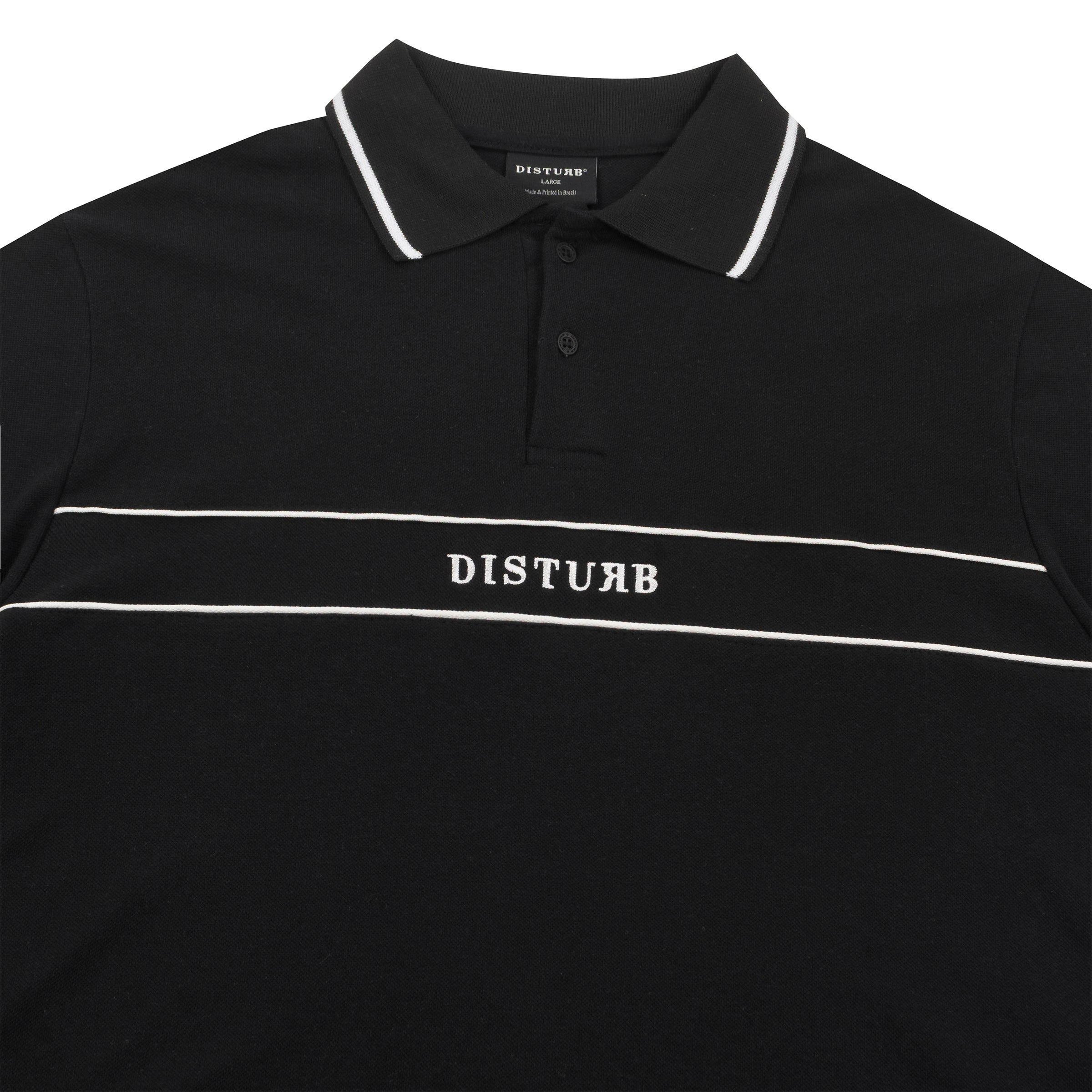 Work Polo in Black – Disturb Industries