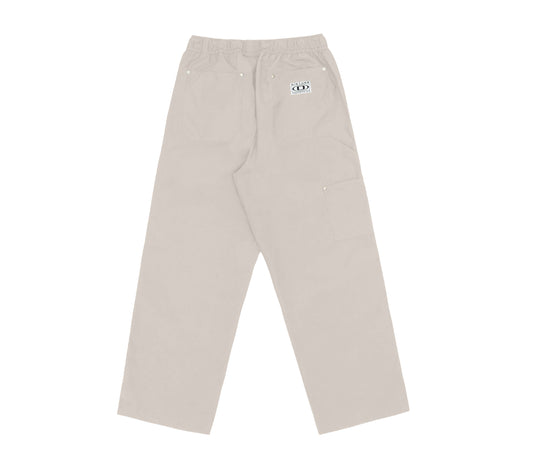 Workwear Twill Pants In Beige