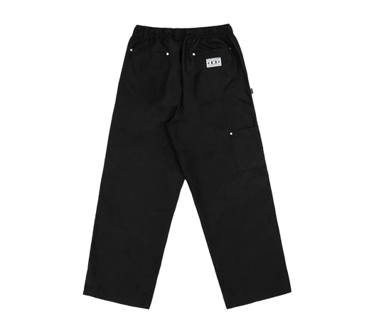 Workwear Twill Pants In Black