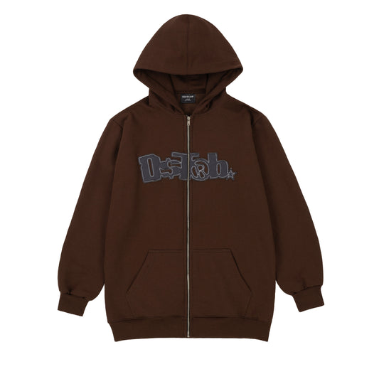 Zip Hoodie DST®B Marrom