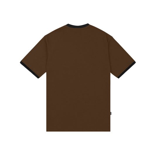 T-Shirt Ringer Marrom